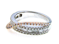 Natural 1.00ct Diamond Ring 14KT White Gold