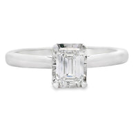 Natural .50ct Lab Grown Diamond  10KT White Gold