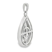 Genuine .25ct Diamond Fashion Pendants 10KT White Gold