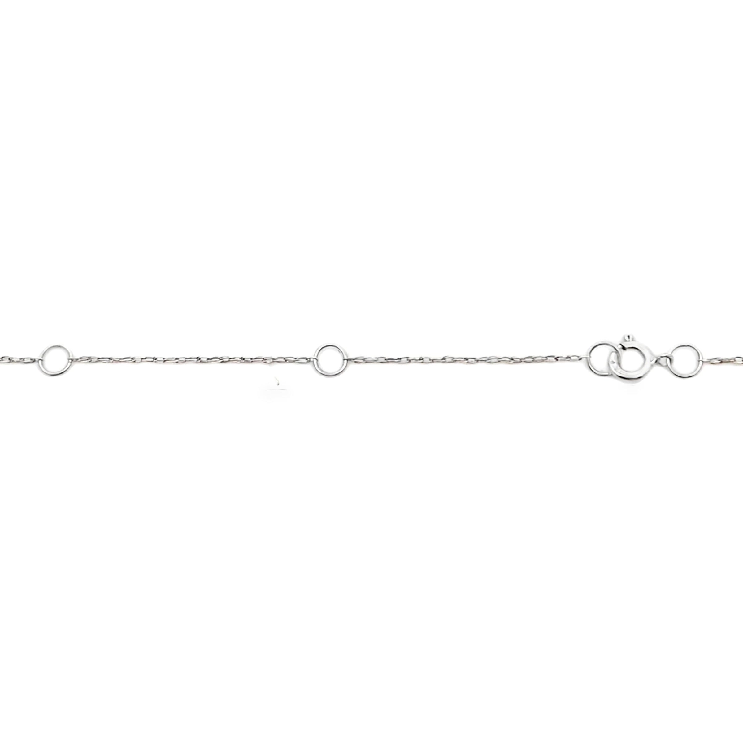 .50ct Diamond Cross Religious Pendant 14KT White Gold