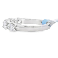 Lab Grown Diamond Wedding Band Ring 14KT White Gold