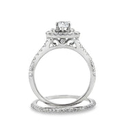 Lab Grown Diamond Fashion band rings 14KT White Gold