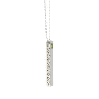 Genuine Peridot Fashion Pendants Sterling Silver