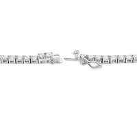 15.14ct Moissanite Tennis Necklace Sterling Silver