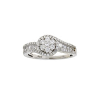 Genuine .50ct Diamond Eng Only 10KT White Gold