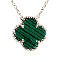 Natural Malachite Fashion Pendants Sterling Silver
