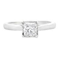 Natural .50ct Lab Grown Diamond  10KT White Gold