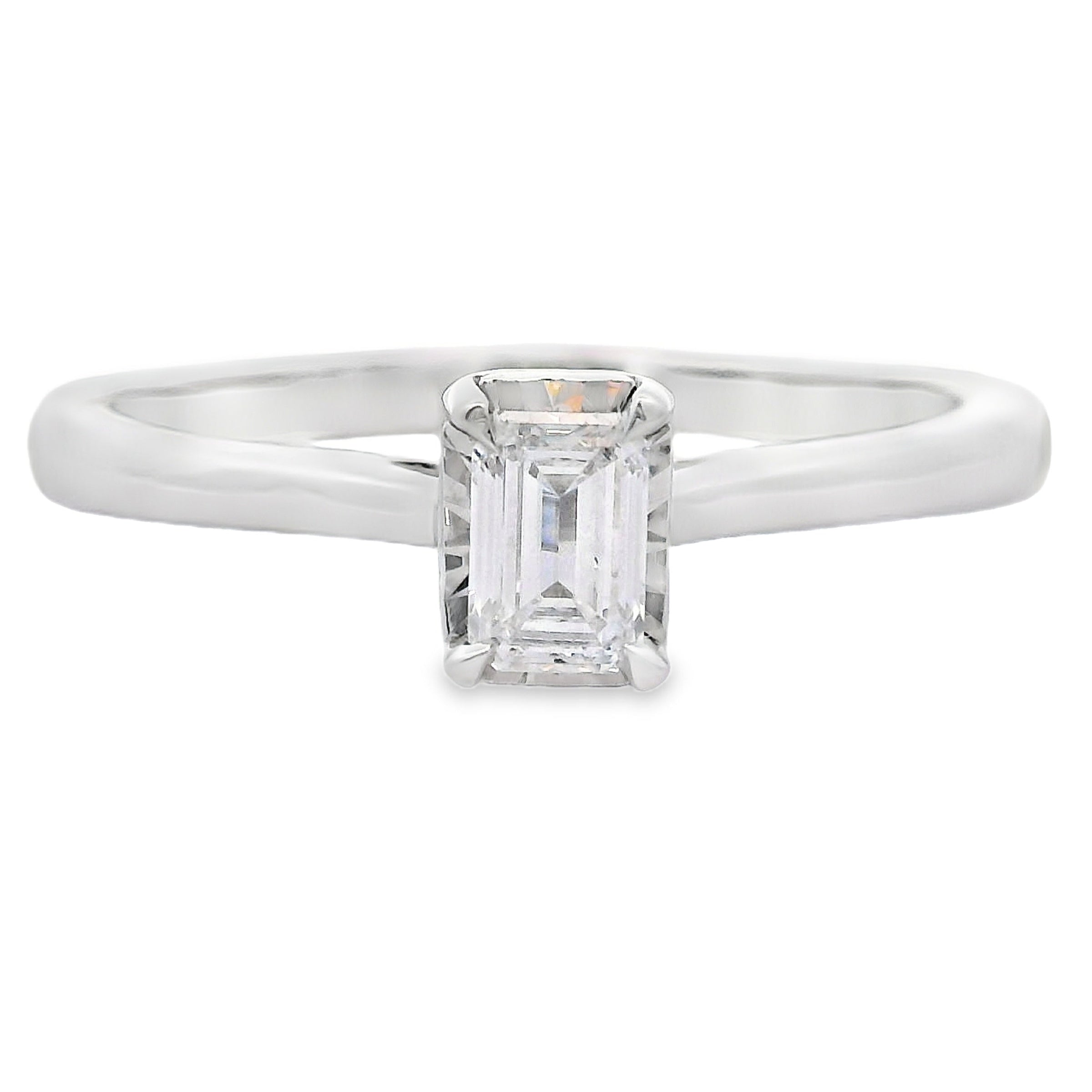 Natural .25ct Lab Grown Diamond  10KT White Gold