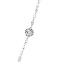 Natural .31ct Diamond Fashion Pendants 14KT White Gold