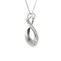 Natural .03ct Diamond Fashion Pendants Sterling Silver