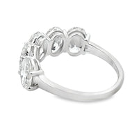 Lab Grown Diamond Wedding Band Ring 10KT White Gold