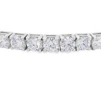 Lab Grown Diamond Tennis Bracelet Sterling Silver