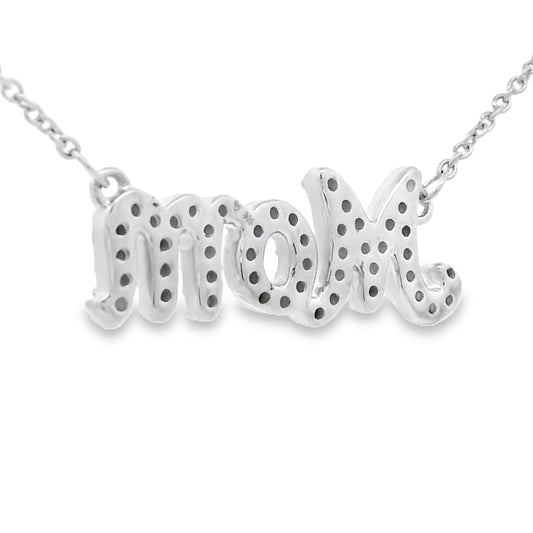 Genuine .25ct Diamond Fashion Pendants Sterling Silver