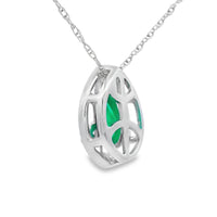 Chalcedony Diamond Fashion Pendants 10KT White Gold