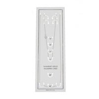 Womens chains 14KT White Gold
