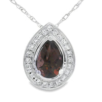 .39ct Quartz Diamond Fashion Pendants 10KT White Gold