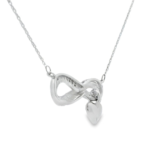 Natural .04ct Diamond Fashion Pendants Sterling Silver