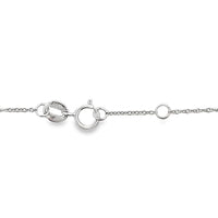 Genuine .25ct Ruby Diamond Bracelet 14KT White Gold
