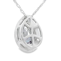 Mystic Fire Topaz Fashion Pendants 10KT White Gold