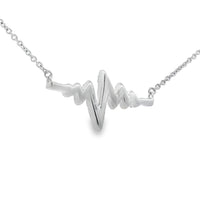 Genuine .17ct Diamond Fashion Pendants Sterling Silver
