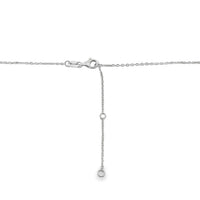 Genuine .50ct Lab Grown Diamond Pendant Sterling Silver