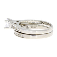 Genuine Cubic Zirconia CZ SS Bridal Sterling Silver