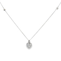Natural .31ct Diamond Fashion Pendants 14KT White Gold