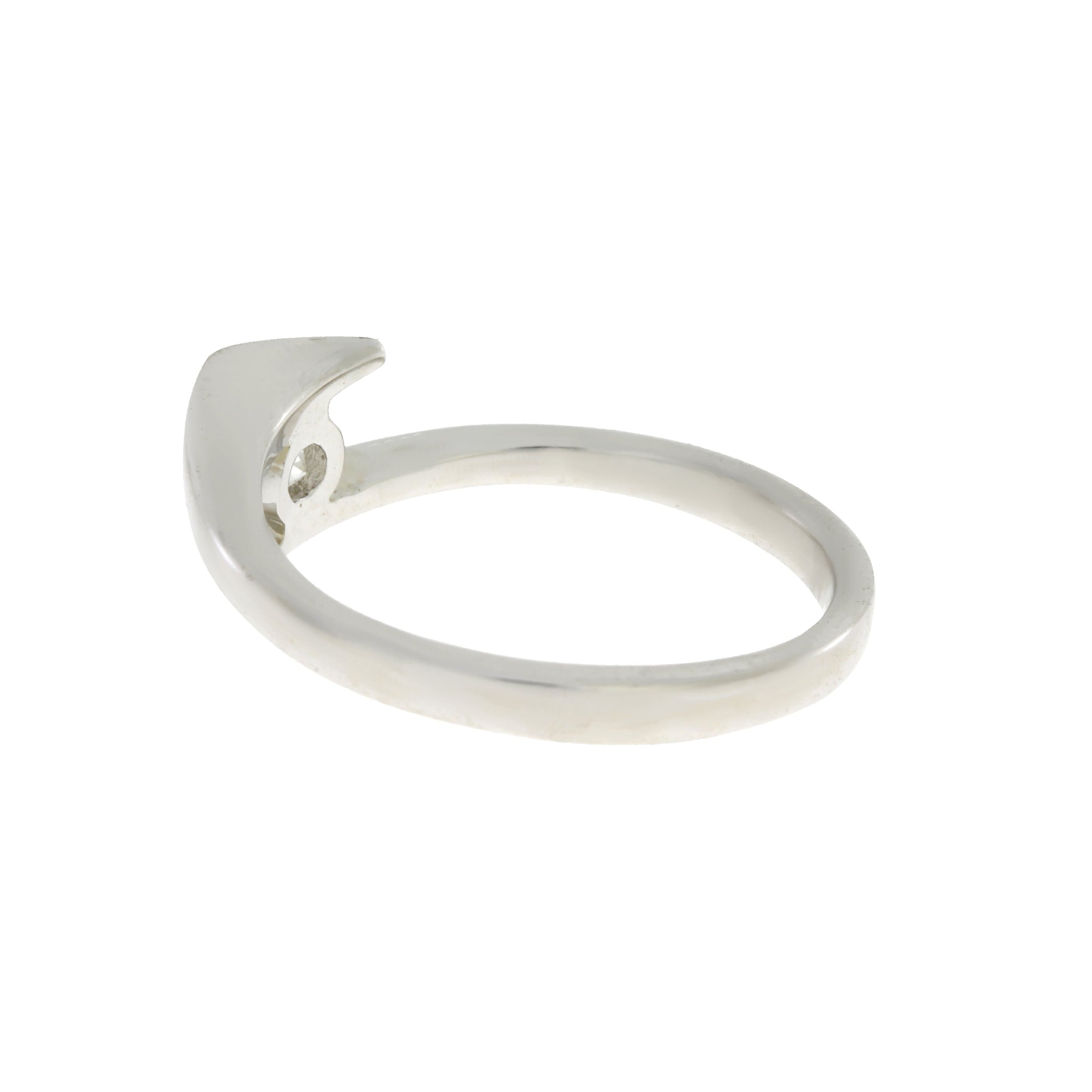 Natural Cubic Zirconium  Sterling Silver