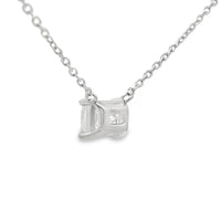 1.00ct Lab Grown Diamond Pendant Sterling Silver