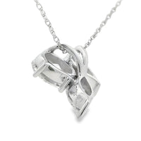 Lab Grown Diamond Fashion Pendants 14KT White Gold