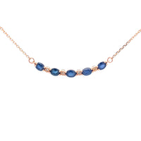 .73ct Sapphire Diamond Fashion Pendants 10KT Rose Gold