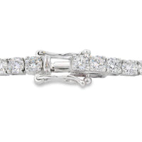 Lab Grown Diamond Tennis Bracelet Sterling Silver