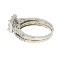 Natural Cubic Zirconia CZ SS Bridal Sterling Silver