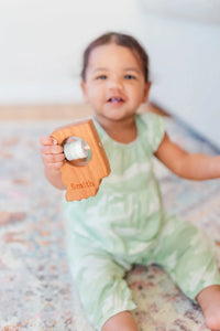 Indiana State Wooden Baby Rattle™ - BIG FRENCHIES
