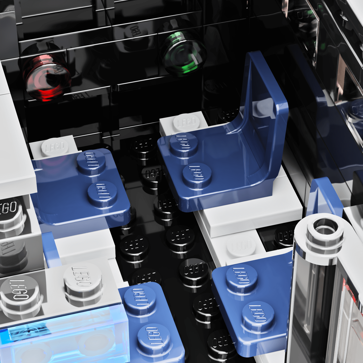 Police Armored S.W.A.T. Vehicle - Custom Building Set - Made Using LEGO® Parts