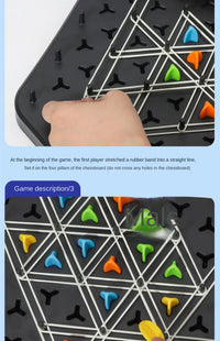 interlocking triangular pieces-MEACAOFG