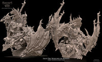 3D Printed Iron Orc Warlord On Wyvern by Avatars of War