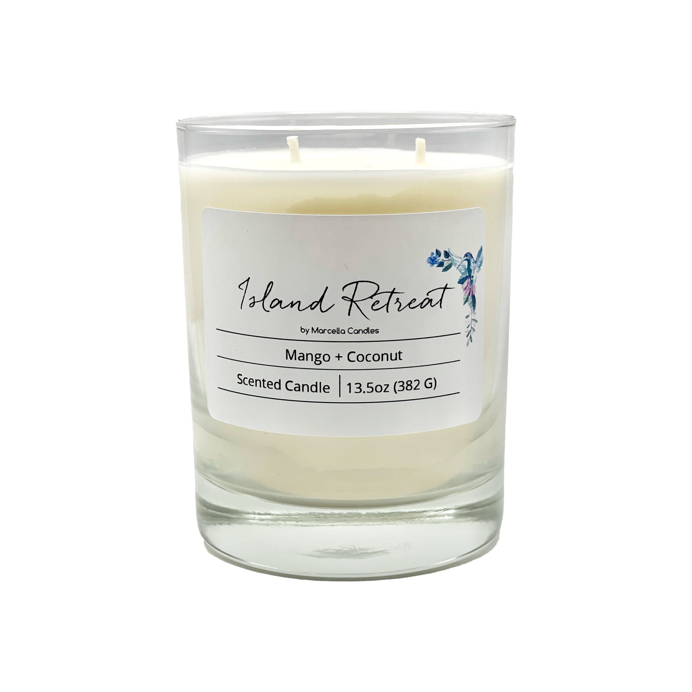 Island Retreat - Coconut + Mango 13oz Scented Candle