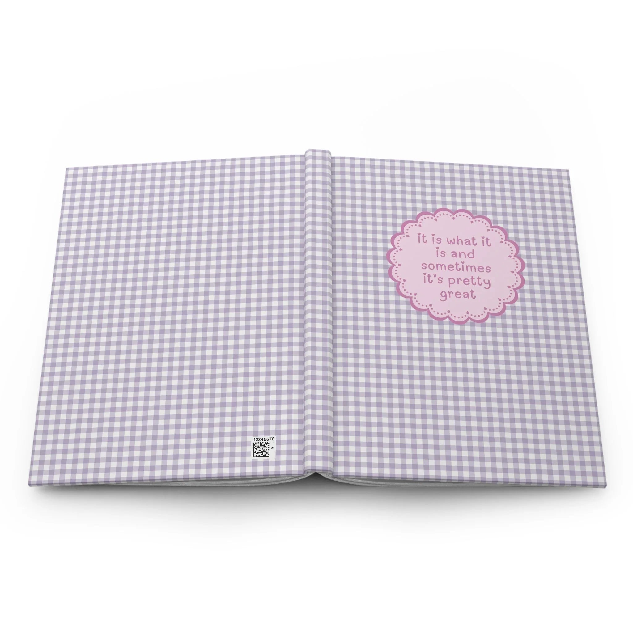 It Is What It Is: Purple Gingham - BIG FRENCHIES
