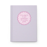 It Is What It Is: Purple Gingham - BIG FRENCHIES