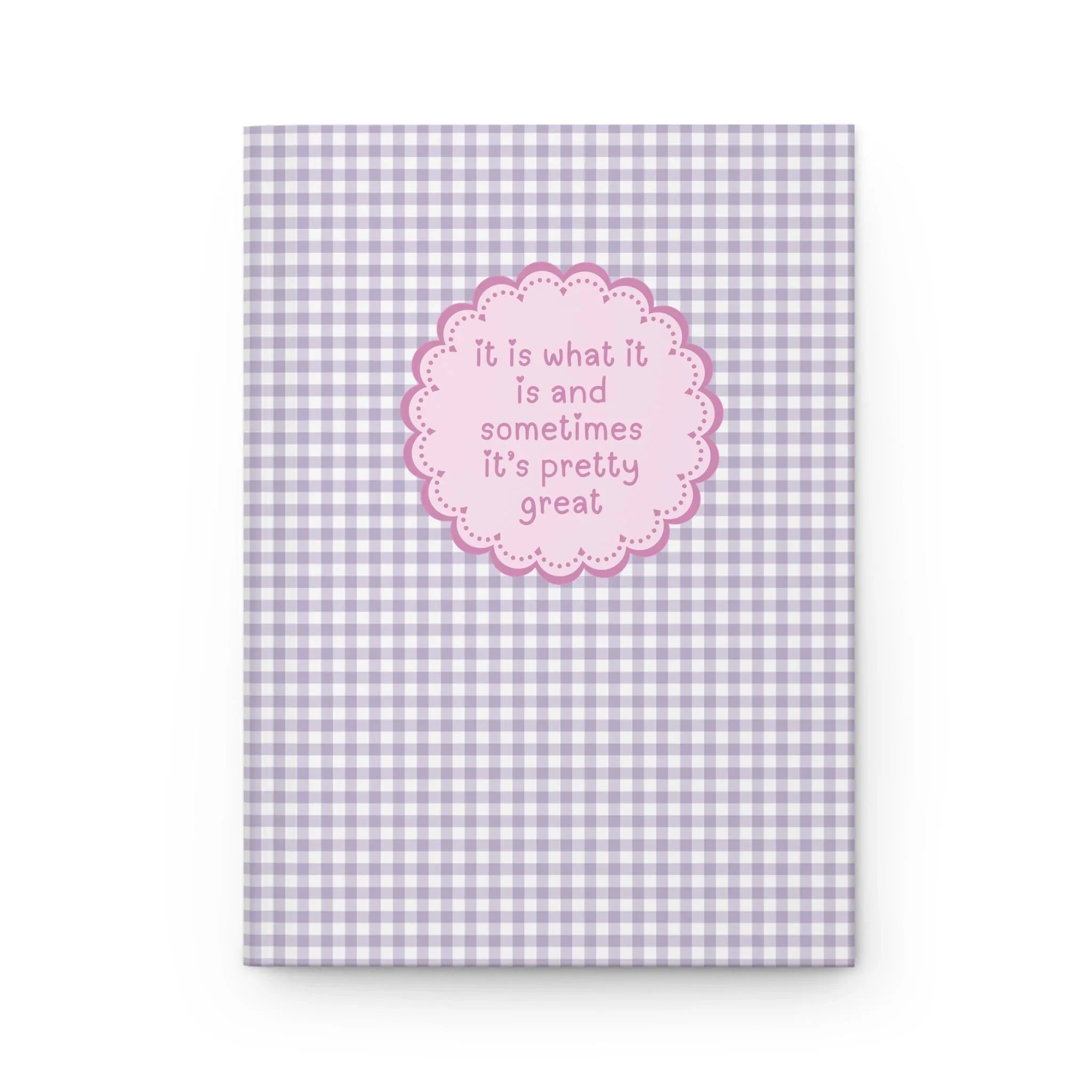 It Is What It Is: Purple Gingham - BIG FRENCHIES
