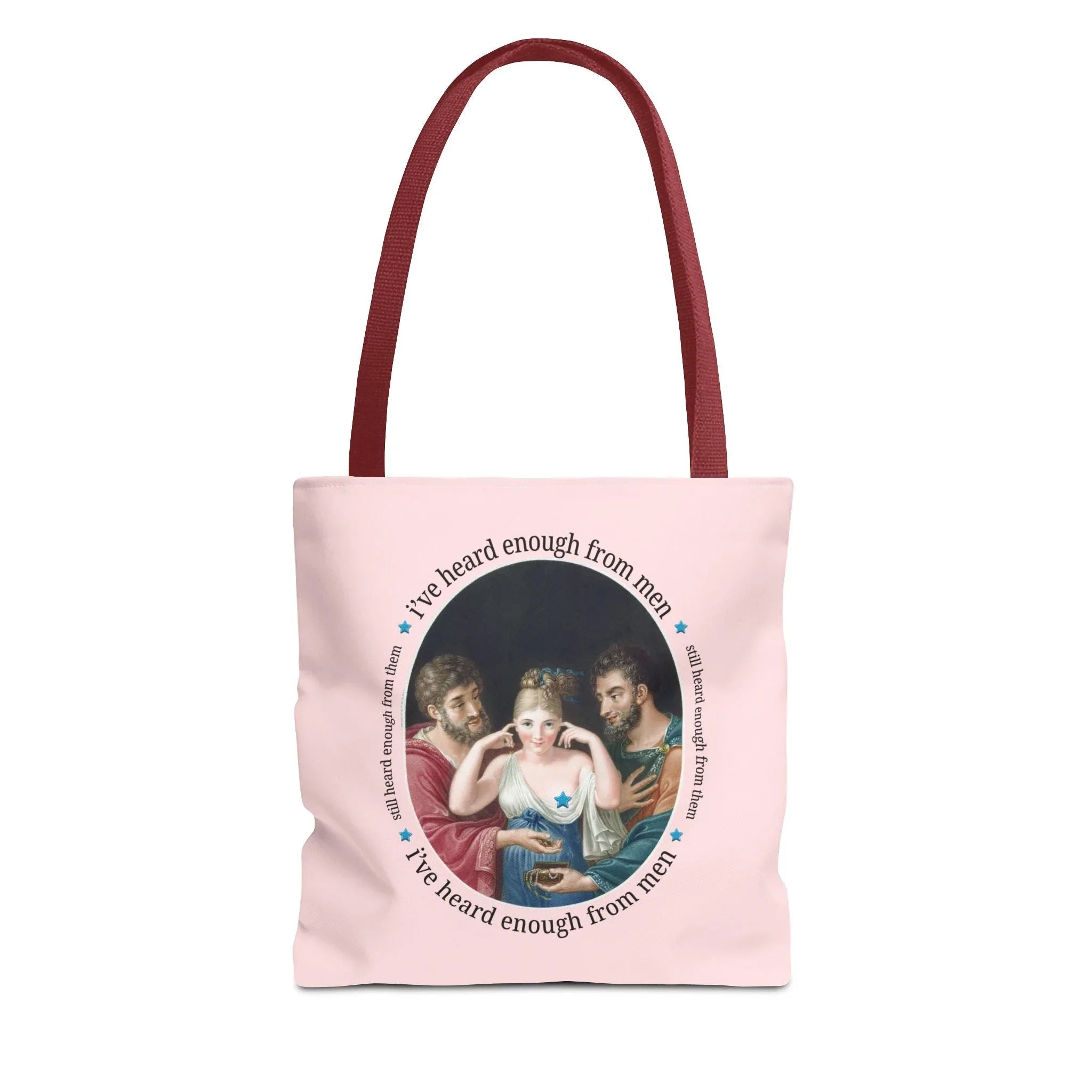 I've Heard Enough From Men Feminist Art History Tote Bag - BIG FRENCHIES