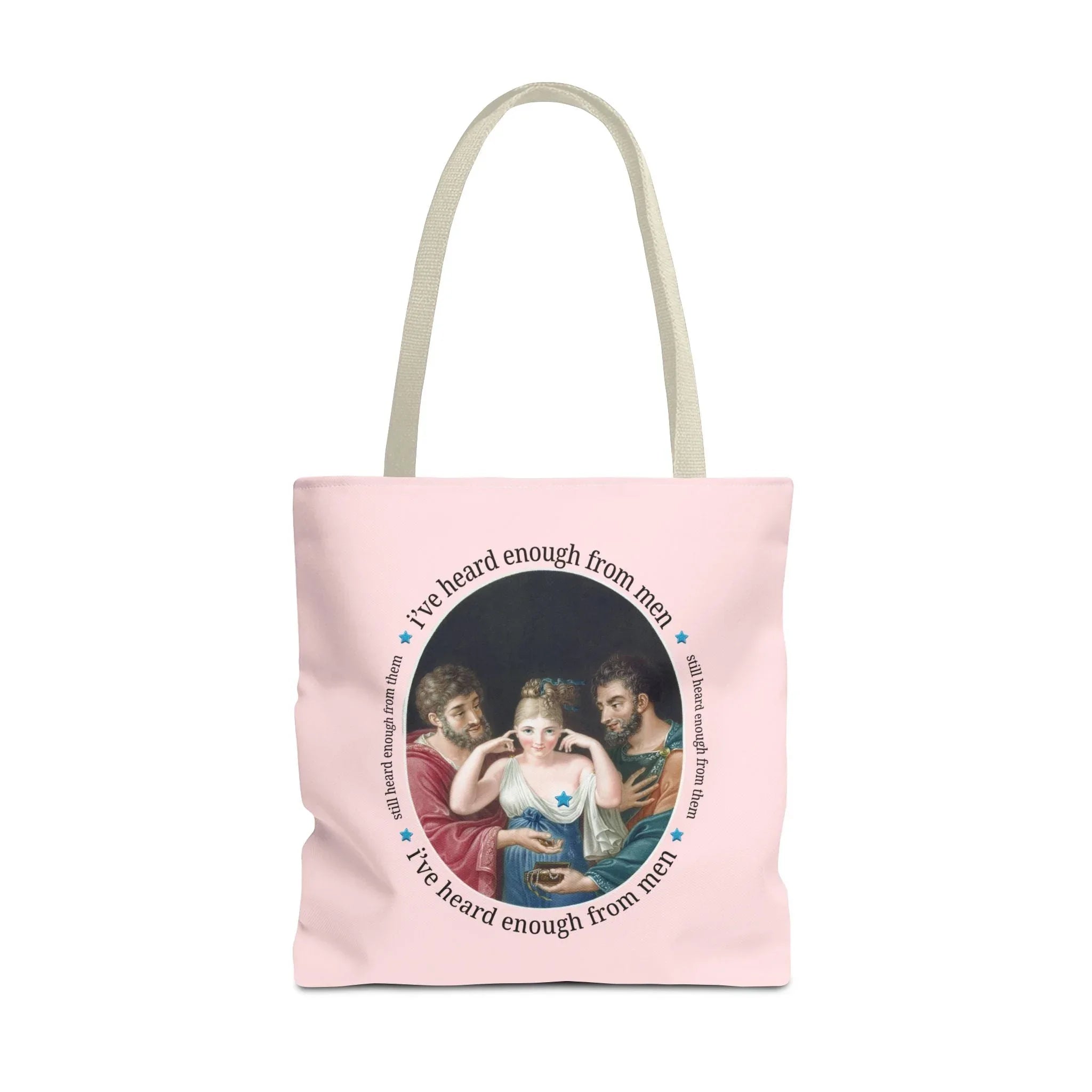 I've Heard Enough From Men Feminist Art History Tote Bag - BIG FRENCHIES