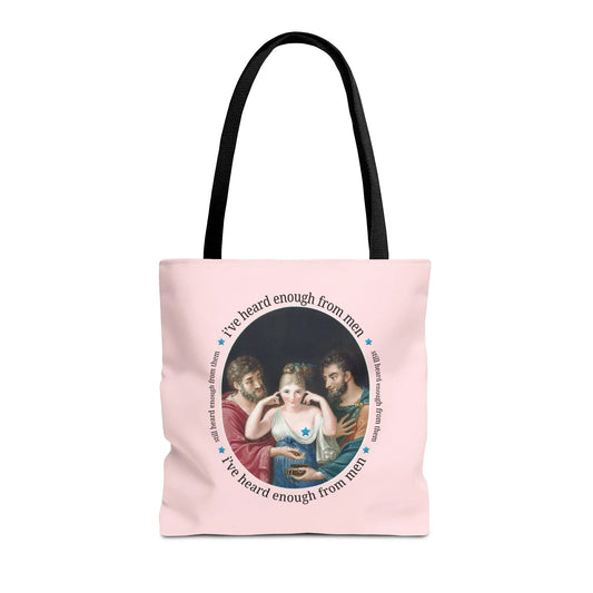 I've Heard Enough From Men Feminist Art History Tote Bag - BIG FRENCHIES