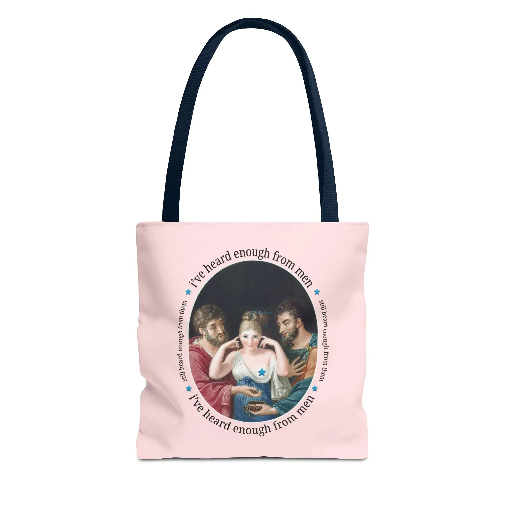I've Heard Enough From Men Feminist Art History Tote Bag - BIG FRENCHIES