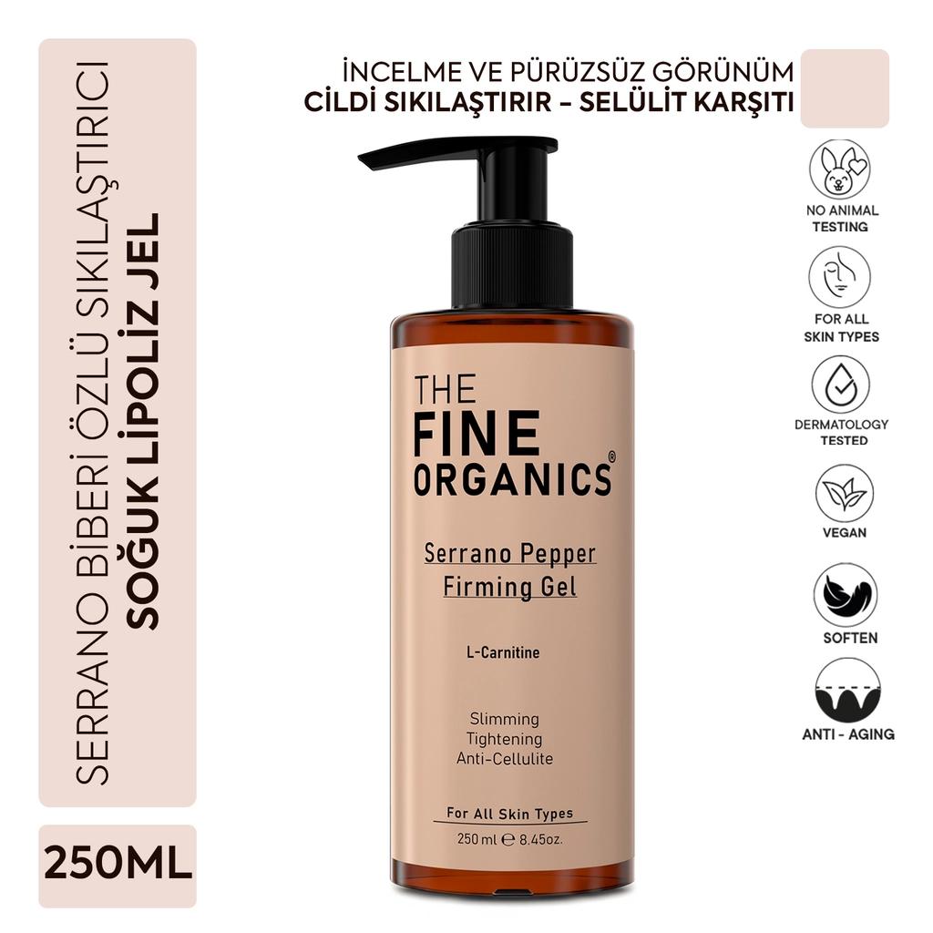 The Fine Organics Serrano Pepper Firming Body Gel 250ml