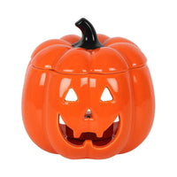 Orange Halloween Jack-O-Lantern Oil Burner - BIG FRENCHIES