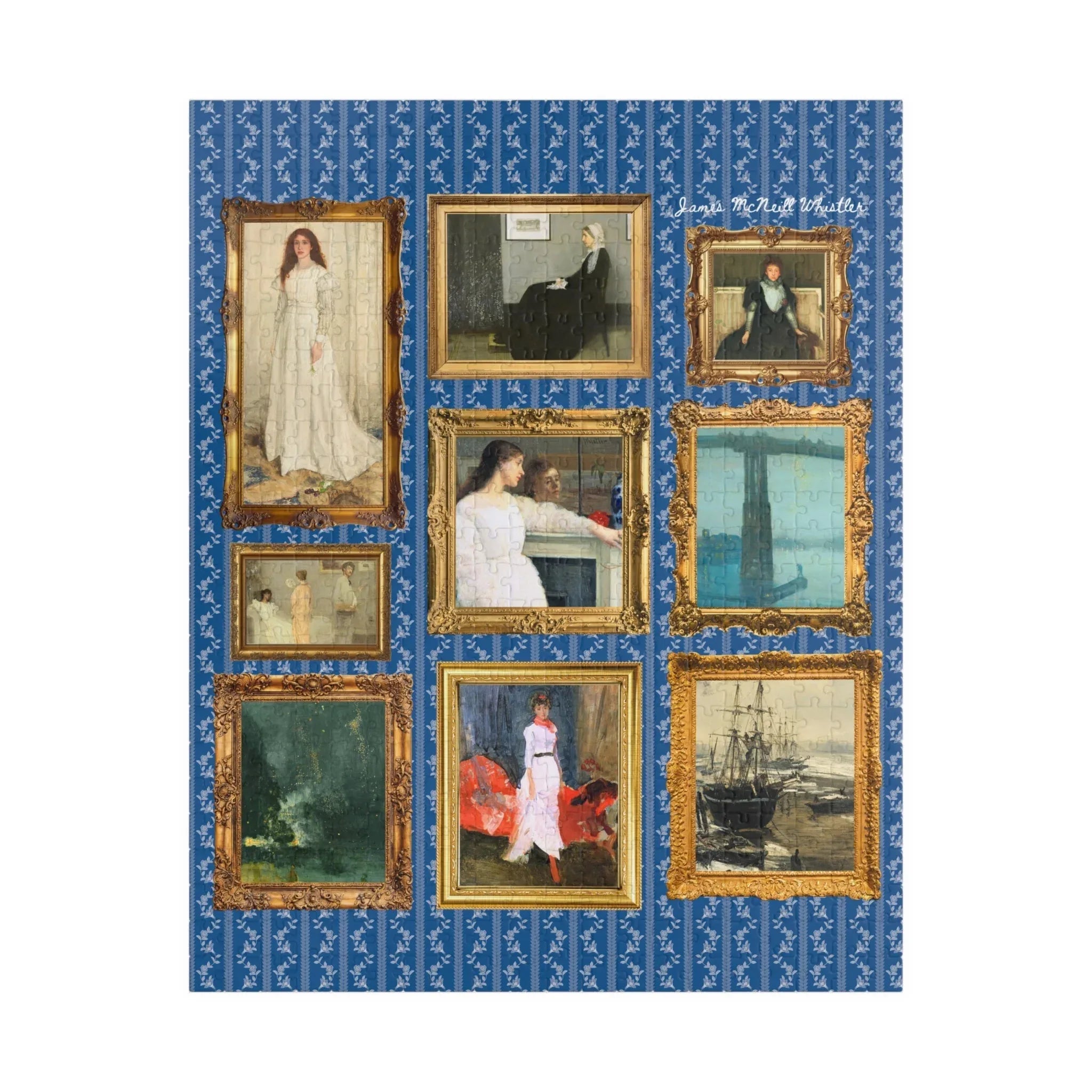 James McNeill Whistler American Art History Puzzle - BIG FRENCHIES
