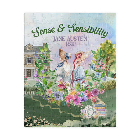 Jane Austen Gift: Sense and Sensibility Puzzle - BIG FRENCHIES