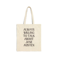 Jane Austen Tote Bag - BIG FRENCHIES